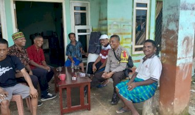 Bhabinkamtibmas-Aipda-Kornelius-Jemarus-Laksanakan-Sosialisasi-Pencegahan-TPPO,-HPR,-dan-Himbauan-Waspada-Bencana-Alam-di-Desa-Wae-Mantang