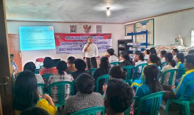 Sat-Res-Narkoba-Gelar-Sosialisasi-Pencegahan-HIV/AIDS-dan-Bahaya-Narkoba-di-Desa-Bulan,-Kecamatan-Ruteng