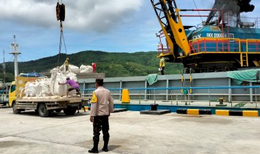 KP3-Laut-Reo-Gelar-Pengamanan-Aktivitas-Bongkar-Muat-di-Pelabuhan-Laut-Kelas-II-Reo