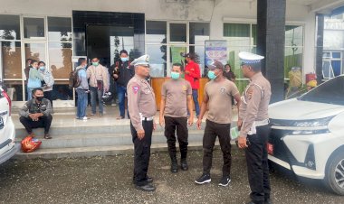Sat-Lantas-Polres-Manggarai-Lakukan-Survey-Rute-dan-Lokasi-Parkiran-Persiapan-Kunjungan-Kerja-Menteri-Kesehatan-RI