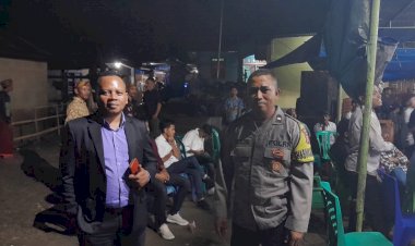 Bhabinkamtibmas-Rahong-Utara-Lakukan-Pengamanan-Pesta-Pernikahan-di-Kampung-Purang-Tia