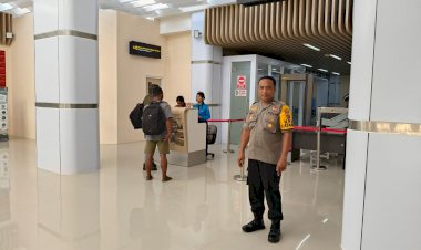 KP3-Udara-Laksanakan-Pengamanan-di-Bandar-Udara-Frans-Sales-Lega-Ruteng