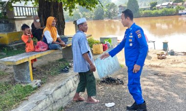 Sat-Polairud-Polres-Manggarai-Gelar-Patroli-dan-Sambang-di-Pesisir-Sungai-Wae-Pesi