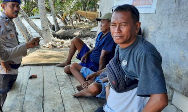 HARKAMTIBMAS-:--Sat-Polairud-Polres-Manggarai-Gelar-Patroli-dan-Sambang