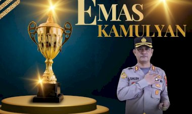Akhir-Pengabdian-di-Manggarai,-AKBP-Edwin-Saleh-Raih-Penghargaan--Polri-Untuk-Masyarakat-berupa-Pin-Emas-Kamulyan
