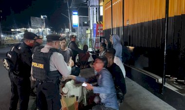 Berantas-Aksi-Premanisme,-Samapta-Polres-Manggarai-Gelar-Patroli-Perintis-Presisi-di-Ruteng.