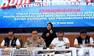 Bareskrim-Ungkap-Tambang-Pasir-Ilegal-Rugikan-Negara-Hingga-Rp1-Miliar