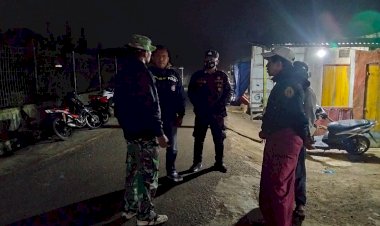 Bhabinkamtibmas-Dan-Babinsa-Turun-Langsung-Meredam-Tawuran-Antar-Pemuda-Di-Seputar-Pasar-Cancar