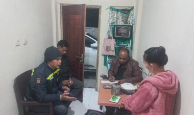 Bhabinkamtibmas-Tindak-Lanjuti-Laporan-Penganiayaan-Di-Kos-Kosan