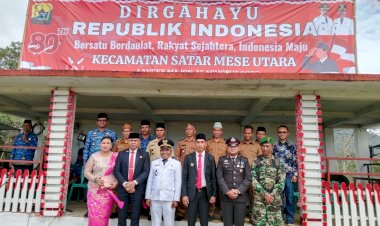 Upacara-HUT-Kemerdekaan-RI-ke-80-Tingkat-Kecamatan-Satar-Mese-Utara
