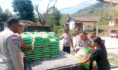 Polsek-Cibal-Gelar-Program-Pangan-Murah,-Ratusan-Karung-Beras-Ludes-Terjual