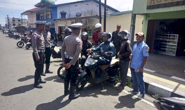 Sat-Lantas-Polres-Manggarai-Gelar-Patroli-KRYD-dan-Himbauan-Kamseltibcar-di-Kota-Ruteng