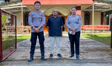POLRES-MANGGARAI-GELAR-PERSONEL-PENGAMANAN-MISA/IBADAH-MINGGU