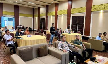 WUJUD-SINERGI-PENGAWASAN-PEMILU,-WAKAPOLRES-MANGGARAI-HADIRI-RAPAT-KOORDINASI-PENGUATAN-KELEMBAGAAN-BAWASLU-KABUPATEN-MANGGARAI