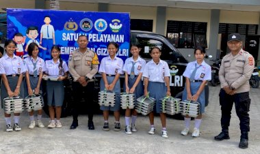 Program-Makan-Bergizi-Gratis-Polri-Jangkau-Ribuan-Anak-di-Kupang:-Kapolda-NTT-Jamin-Kualitas-dan-Keamanan-Pangan