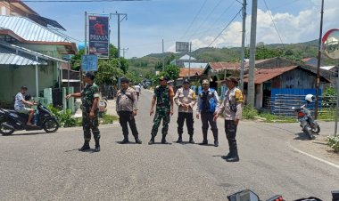 POLSEK-REO-LAKSANAKAN-PENGAMANAN-PENJEMPUTAN-VIKARIS-JENDERAL-KEUSKUPAN-RUTENG,-PATER-SEBASTIANUS-HOBAHANA,-SVD