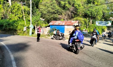 POLSEK-REO-LAKSANAKAN-PENGAMANAN-STRONG-POINT-DAN-PENGATURAN-PAGI-DI-PERTIGAAN-BARONG-KOLONG-DAN-PEREMPATAN-JAELANI