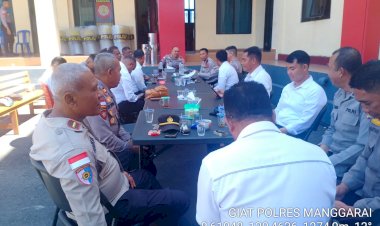Coffee-Morning-Kapolres-Manggarai-Bersama-PJU-dan-Perwira,-Bahas-Anev-Mingguan-dan-Penekanan-Tugas