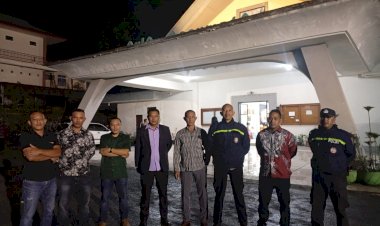 Cegah-Potensi-Gangguan,-Bhabinkamtibmas-Langke-Rembong-Lakukan-Pengamanan-Pesta-Pernikahan-di-Gedung-Asumpta-Katedral-Baru-Ruteng