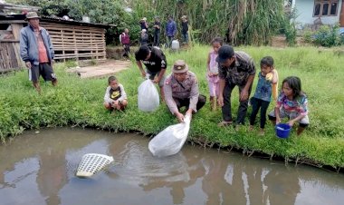 AIPDA-LIBERTUS-GANTUR-,-SOSOK-SEDERHANA-HADIRKAN-INOVASI-KETAHANAN-PANGAN-,RUBAH-LAHAN-KOSONG-MENJADI-TAMBAK-IKAN--DAN--PERTANIAN-PRODUKTIF.-BERSAMA-MASYARAKAT.