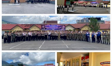 APEL-GELAR-PASUKAN-OPERASI-ZEBRA-TURANGGA-2025-TINGKAT-POLRES-MANGGARAI-DIGELAR,-WUJUDKAN-KAMSELTIBCARLANTAS-AMAN-DAN-NYAMAN