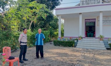 Polsek-Reok-Laksanakan-Pengamanan-Misa-Minggu-di-Gereja-Kristen-Setia-Indonesia-Jemaat-Siloam-Reo