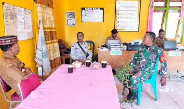 Bhabinkamtibmas-Reok-Barat-Laksanakan-Sambang-dan-Sosialisasi-HPR-di-Desa-To’e