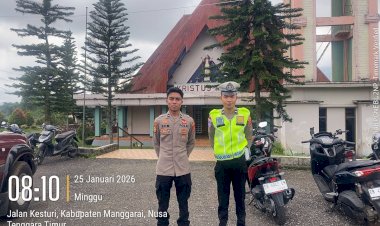 Kapolres-Manggarai-Tegaskan-Komitmen-Jaga-Keamanan-Ibadah-Minggu-di-Kota-Ruteng