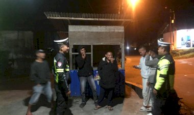 Patroli-Malam-Polres-Manggarai-Antisipasi-Balap-Liar-dan-Laka-Lantas,-Situasi-Aman-dan-Kondusif