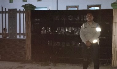 POLSEK-SATAR-MESE-LAKSANAKAN-PENGAMANAN-SHOLAT-TARAWIH-RAMADAN-1447-H-DI-MASJID-AL-MU’MININ-NANGAPA’ANG