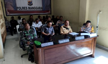 Polres-Manggarai-Bersama-Forkopimda-Ikuti-Zoom-Meeting-Rakor-Linsek-Bid-Ops-Tingkat-Menteri,-Bahas-Kesiapan-Idul-Fitri-1447-H-“Mudik-Aman-Keluarga-Bahagia”