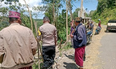 Bhabinkamtibmas-Desa-Nao-Hadiri-Mediasi-Sengketa-Tanah,-Wujudkan-Penyelesaian-Secara-Kekeluargaan
