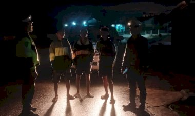 Satlantas-Polres-Manggarai-Gelar-Patroli-Malam,-Antisipasi-Balap-Liar-dan-Tekan-Angka-Kecelakaan-Lalu-Lintas
