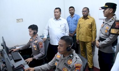Kapolda-NTT-Dampingi-Wamen-PANRB-RI-Tinjau-Pelayanan-Publik-di-Polresta-Kupang-Kota