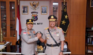 Kapolda-NTT-Pimpin-Penyerahan-Jabatan-Wakapolda,o-Tri-Prabowo-Memasuki-Masa-Purna-Tugas
