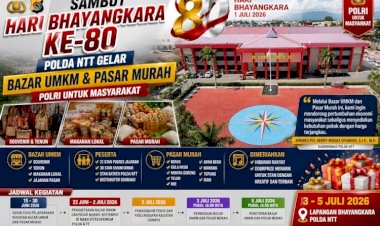 Sambut-Hari-Bhayangkara-ke-80,-Polda-NTT-Siapkan-Bazar-UMKM-dan-Pasar-Murah-untuk-Masyarakat
