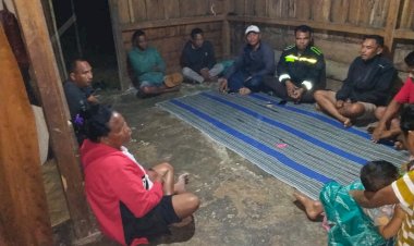 Bhabinkamtibmas-Reok-Barat-Mediasi-Perselisihan-Rumah-Tangga-di-Kampung-Wae-Kuli