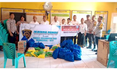 Polres-Manggarai-Dampingi-Pemeriksaan-Kesehatan-Gratis-dan-Salurkan-Bantuan-bagi-Warga-Terdampak-Gempa-di-Reok-dan-Reok-Barat
