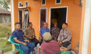 Jaga-Kondusivitas-Masa-Tenang-Pilkades,-Polres-Manggarai-Sambangi-Calon-dan-Masyarakat-Desa-Golo-Langkok