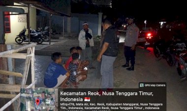 CEGAH-PEREDARAN-NARKOTIKA,-POLSEK-REO-GENCARKAN-KRYD-PATROLI-SIAGA-RESERSE-DENGAN-PENDEKATAN-HUMANIS