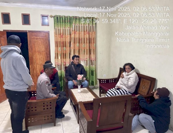 MENDAPAT LAPORAN MELALUI CALL CENTER 110, PAMAPTA 3 BERSAMA PIKET FUNGSI GERAK CEPAT TANGANI KASUS KDRT DI KELURAHAN CAREP