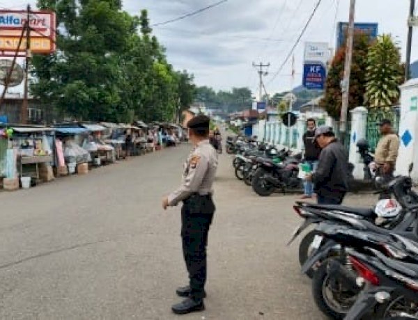 MENJELANG NATARU, POLRES MANGGARAI TINGKATKAN PENGAMANAN DI OBJEK VITAL DAN TEMPAT KERAMAIAN