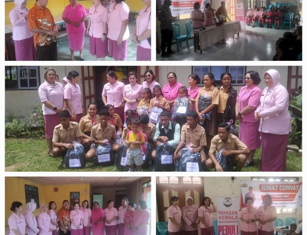 Bhayangkari Cabang Manggarai Berbagi Kasih: Salurkan Bantuan Perlengkapan Sekolah di Panti Asuhan Sesamamu Wae Peca