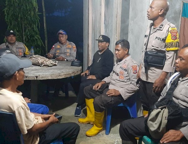 Seorang Ibu Rumah Tangga Terseret Arus Sungai Wae Lokom, Polsek Reo, Polres Manggaraj , Polda  NTT  bersama Tim Gabungan Lakukan Pencarian Intensif.