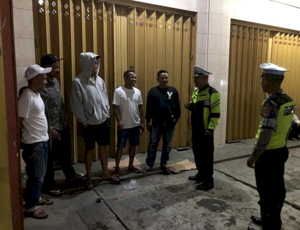 Patroli Malam Antisipasi Balap Liar, Polres Manggarai Polda NTT Sasar Jalan Ahmad Yani dan Imam Bonjol