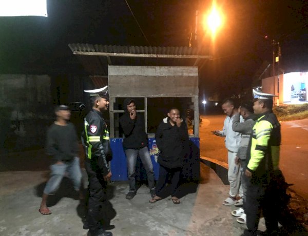 Patroli Malam Polres Manggarai Antisipasi Balap Liar dan Laka Lantas, Situasi Aman dan Kondusif