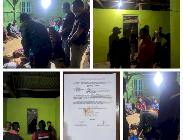 Warga Desa Beo Rahong Ditemukan Meninggal Dunia Gantung Diri, Polisi Lakukan Olah TKP