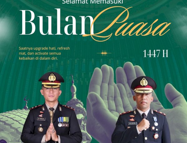 Polres Manggarai Polda NTT Berkomitmen Jaga Kamtibmas Selama  Bulan Suci Ramadan  tetap kondusif,