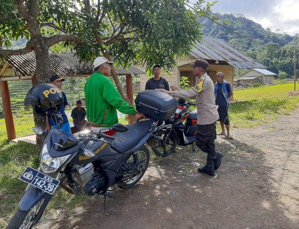 Bhabinkamtibmas Rahong Utara Intensifkan Patroli dan Sambang di Kampung Munggis