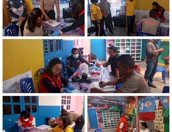 Ramadhan Penuh Berkah: Personel Polres Manggarai  Polda NTT, Donor Darah  untuk  Kemanusiaan